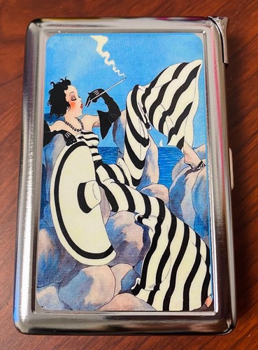 Vintage smoking woman - vintage,