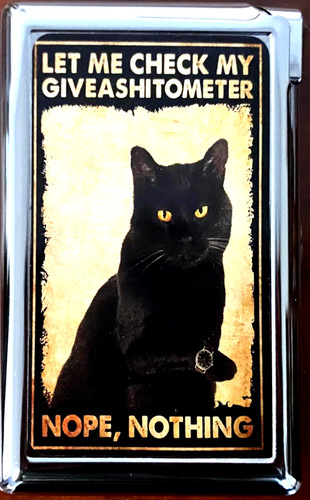 Shitometer cat cigarette case - ,